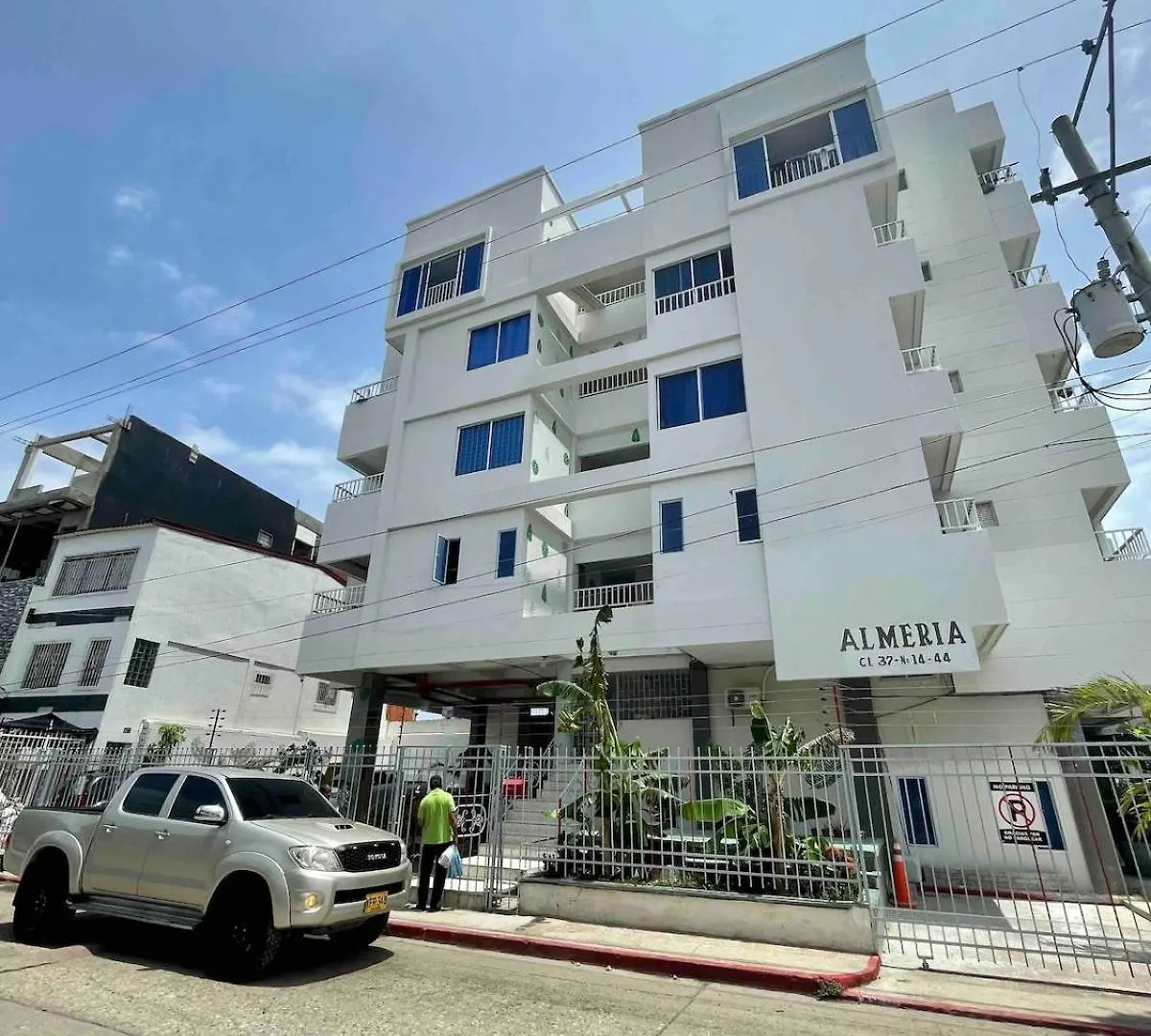Unique Studio With Balcony Near Old Town Cartagena 아파트